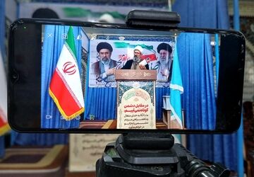 حماسه حضور در نماز جمعه شهرستان بن