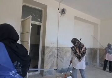 حضور 120 دانش آموز جهادی در روستاهای شهر جعفریه قم
