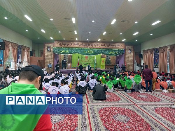 اعزام دانش‌آموزان پسر البرزی به اردوی زیارت اولی مشهد مقدس