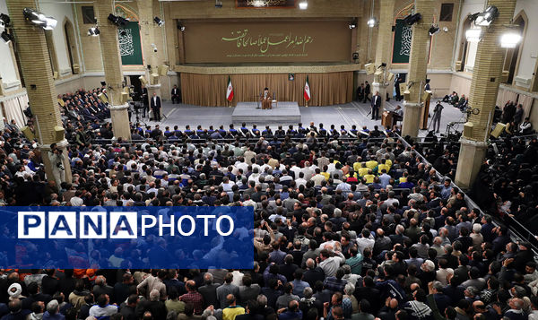 دیدار کارگران با رهبر معظم انقلاب