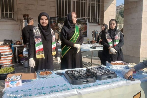 تجلی عطر حرم اباعبدالله الحسین در شهر قیامدشت