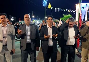 کوهدشت؛ صد و ششمین شب ایستادگی در سایه‌ ایمان