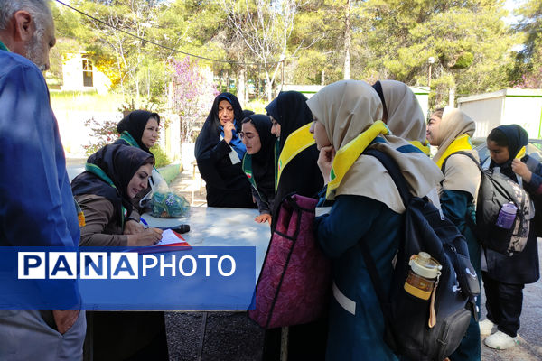 اردوی پایانی پیشتازان دختر مقطع متوسطه ناحیه 4 شیراز 