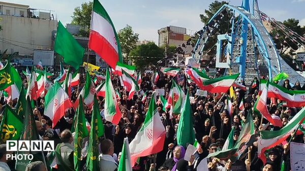نمایش اقتدار و حمایت جان فدائیان امام رضایی ورامین