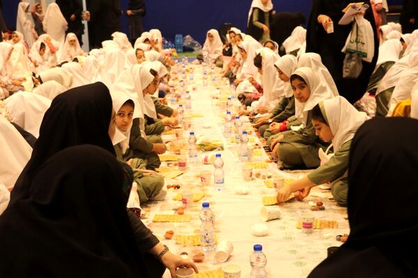 برگزاری جشن تکلیف دختران در مدارس مختلف سملقان