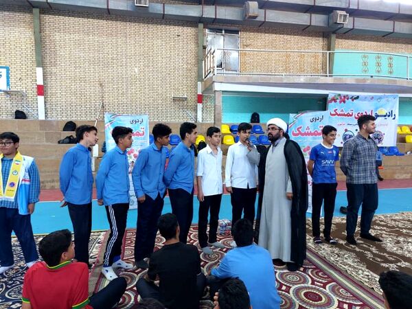 اردوی تمشک پسران شهرستان‌های جنوبی استان بوشهر در کنگان