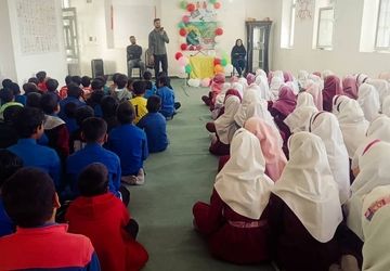 برگزاری جشن‌ بعثت پیامبر(ص) در مدارس میناب