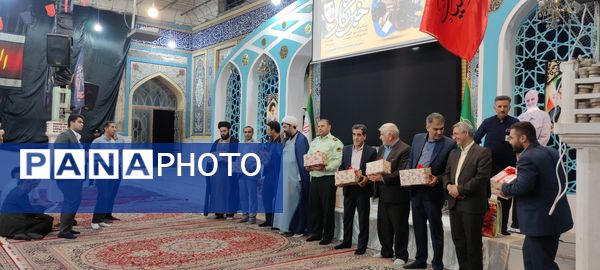 آیین غبارروبی مزار امامزاده حمزه رضا(ع) و همایش روز خبرنگار در شهر زیارت شهرستان شیروان