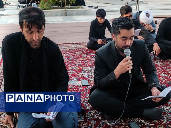 عزاداری روز دوم محرم در گلزار شهدای درق 