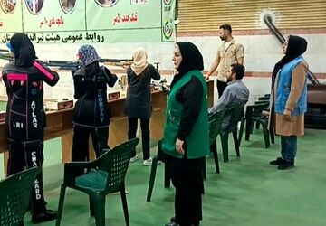 ششمین مرحله مسابقات آزاد تیراندازی قهرمانی استان کرمانشاه برگزار شد