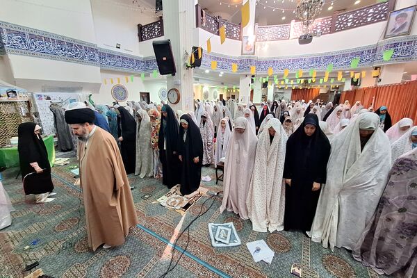 حضور مسئولین شهرستان پردیس در مراسم معنوی اعتکاف 