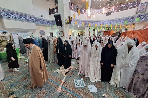 حضور مسئولین شهرستان پردیس در مراسم معنوی اعتکاف 