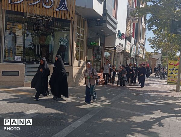 اعزام کاروان پیاده مهدیه به مشهد مقدس