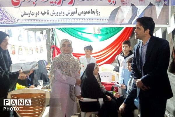 ایستگاه سلامت، بهداشت و تربیت بدنی در تجمعات شبانه نسیم‌شهر