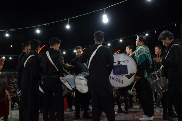 کاروان نمادین اسرای کربلا به مناسبت شهادت حضرت رقیه(س) در تربت‌حیدریه
