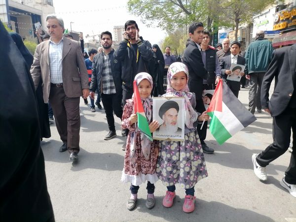 راهپیمایی روز قدس در مشهد مقدس