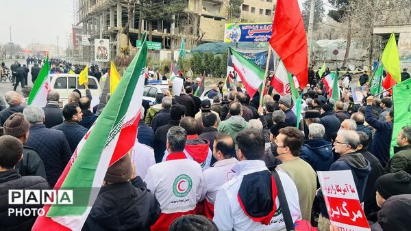 حضور پرشور مردم محمدشهر کرج در راهپیمایی روز قدس