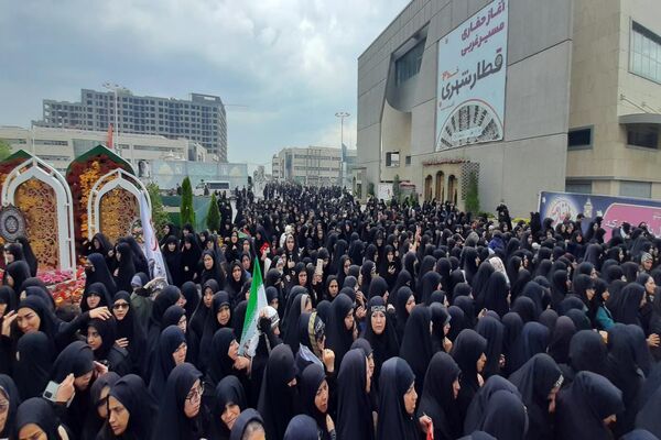 تشیع پیکر شهید مجید شخصی در مشهد