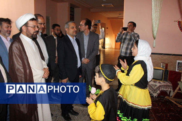 نمایشگاه طرح جابر در مدرسه باباییان ناحیه یک قم