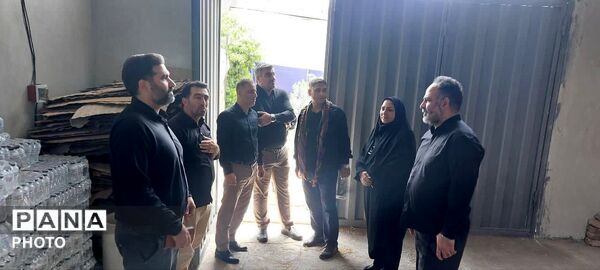 بازدید نمایندگان سازمان بازرسی استان البرز از موکب عاشقان امام شهید 
