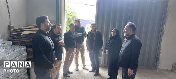 بازدید نمایندگان سازمان بازرسی استان البرز از موکب عاشقان امام شهید 