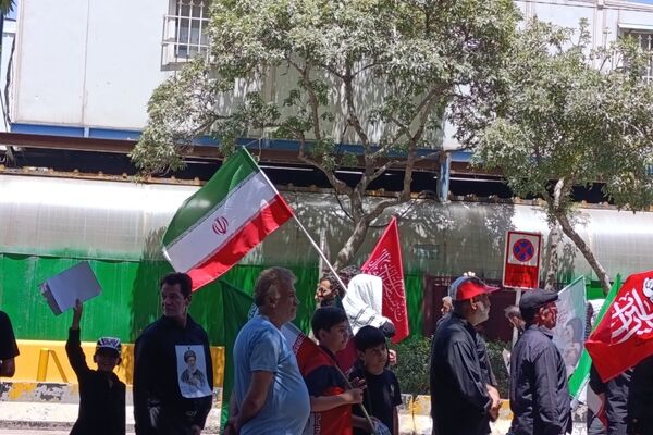 مراسم تشییع رهبر معظم انقلاب و خانواده ایشان در مشهد