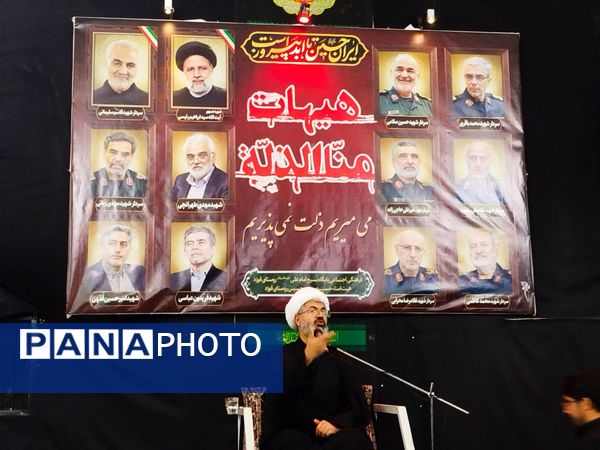 بازدید رئیس شورای شهر و امام جمعه کاشمر از حسینیه حسینی روستای قوژد