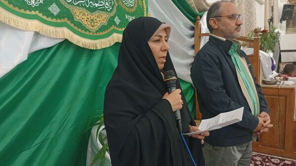 جشن میلاد حضرت فاطمه س در روستای نقاب شهرستان خلیل آباد
