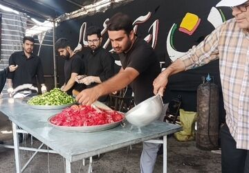 روایتی از حال و هوای خدمت در موکب اربعین حسینی  