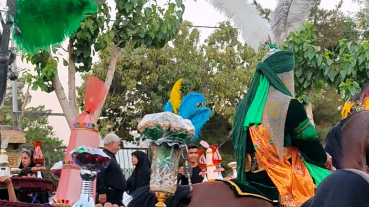  کاروان حجله حضرت قاسم در کهریزسنگ