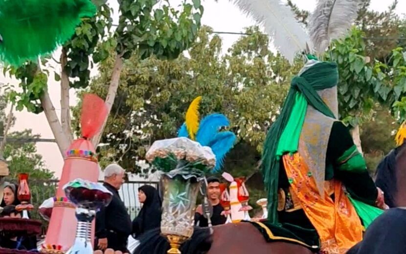  کاروان حجله حضرت قاسم در کهریزسنگ