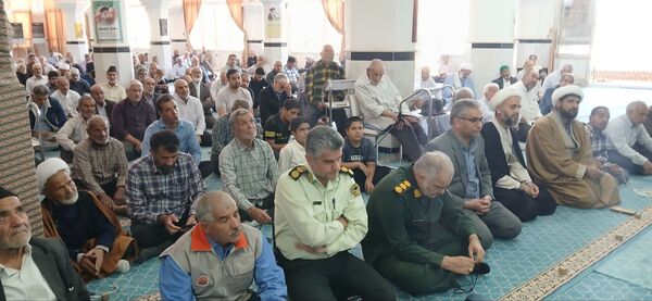 نماز عبادی سیاسی جمعه در شهرستان خلیل آباد 