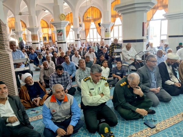 نماز عبادی سیاسی جمعه در شهرستان خلیل آباد 