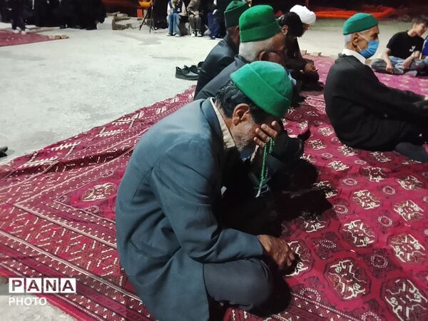 مراسم عزاداری شهادت اباعبدالله الحسین در صدوبیستمن شب از اجتماعات  