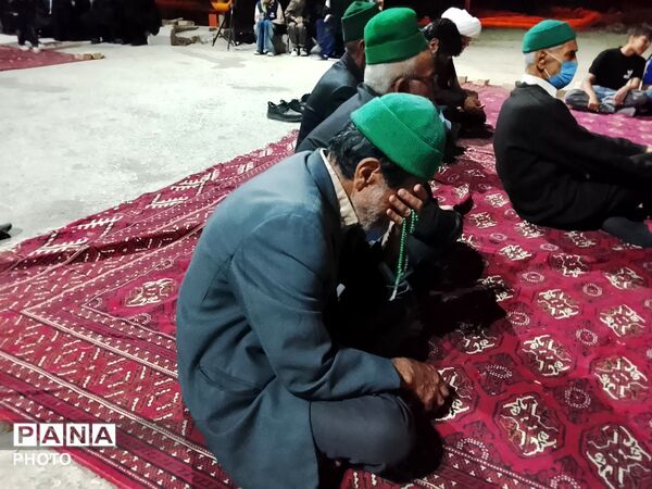 مراسم عزاداری شهادت اباعبدالله الحسین در صدوبیستمن شب از اجتماعات  