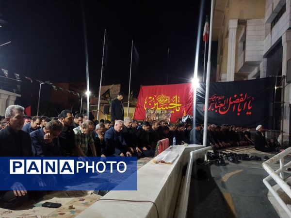 برگزاری مراسم عزاداری حضرت اباعبدالله الحسین (ع) در اداره‌کل آموزش و پرورش فارس