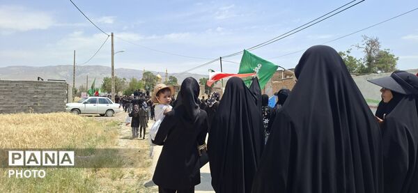 مراسم عزاداری عاشورای حسینی در روستای ماروسک