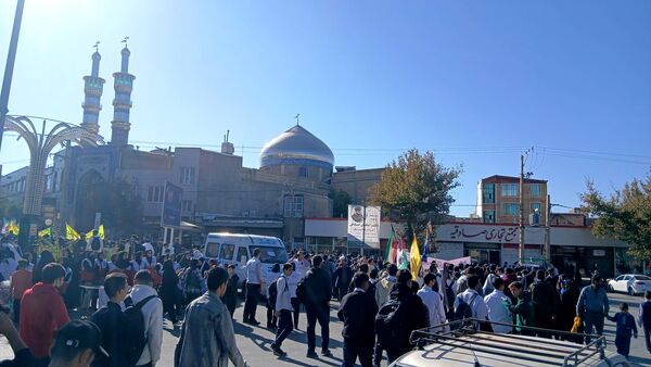 برگزاری راهپیمایی ۱۳ آبان ماه در تویسرکان
