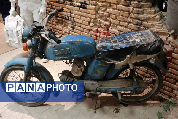 بازدید دانش‌آموز خبرنگاران پانا یزد از باغ موزه دفاع مقدس یزد