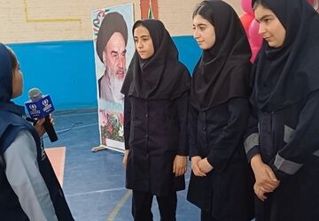 حس و حال دانش آموزان از اردوی تمشک شیروان