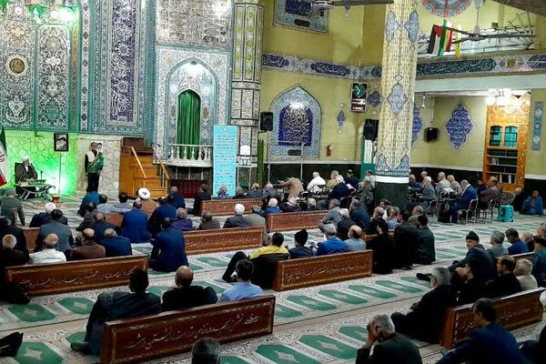 مراسم چهلم شهادت سید مقاومت و سردار نیلفروشان در شهرستان ورامین