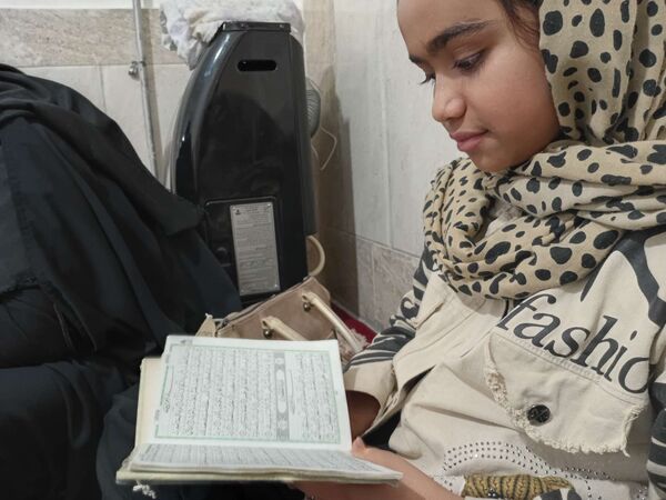 جلسات قرائت قرآن در ایام محرم در خلیل آباد
