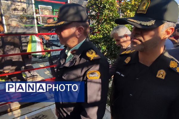 سومین سالگرد شهید علی‌اکبر رنجبر در گلزار شهدای شیراز