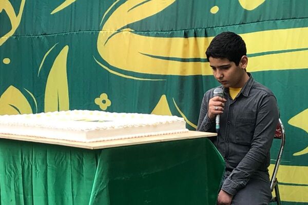 حضور پر شور دانش آموزان ناحیه دو شهرری در جشن نیمه شعبان و ایرانمون