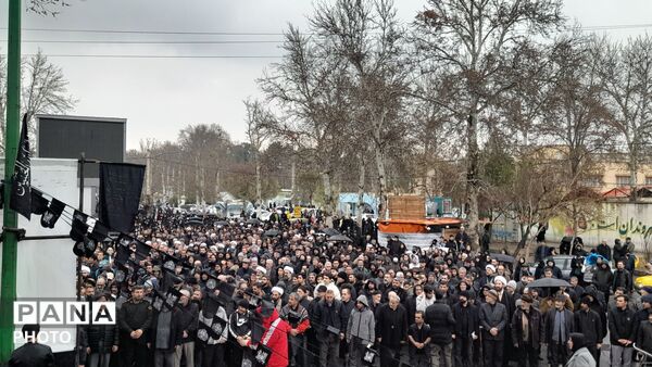 تشییع پیکر پاسدار علی خانی در نظرآباد