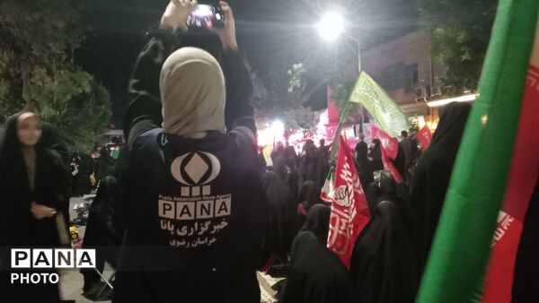 عزاداری امام حسین (ع)در صد و بیست و نهمین شب-۲