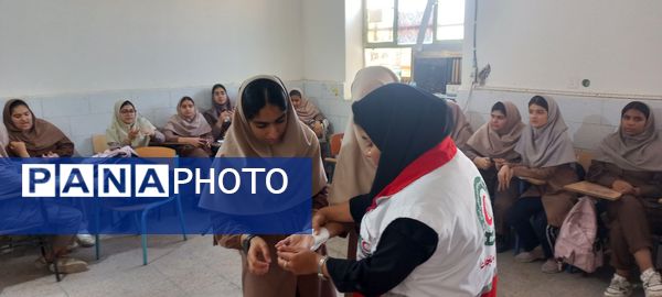 برگزاری کلاس‌های آموزشی هلال‌احمر 
