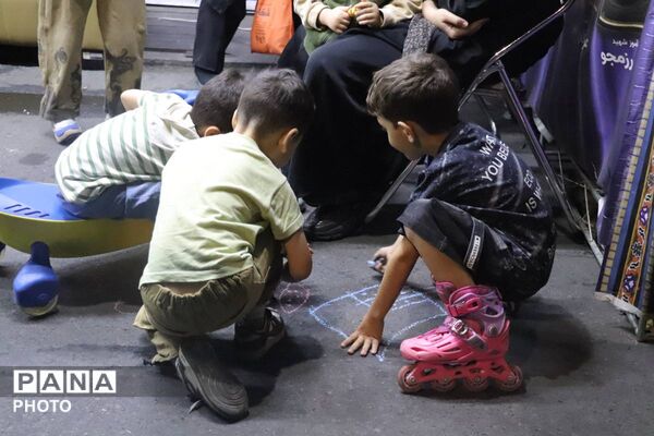 تجدید بیعت با رهبری در مراسم اربعین قائد شهید امت و شب شهادت امام حسن عسگری (ع) در ناحیه ۵ تبریز
