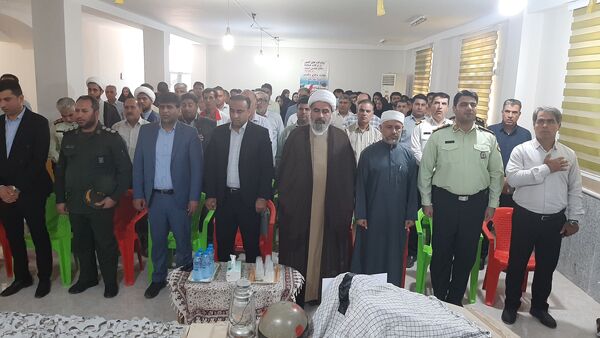 نواختن زنگ مهر و ایثار در پارسیان