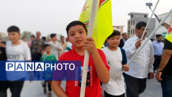 پیاده‌روی خانوادگی عید غدیر در پارسیان